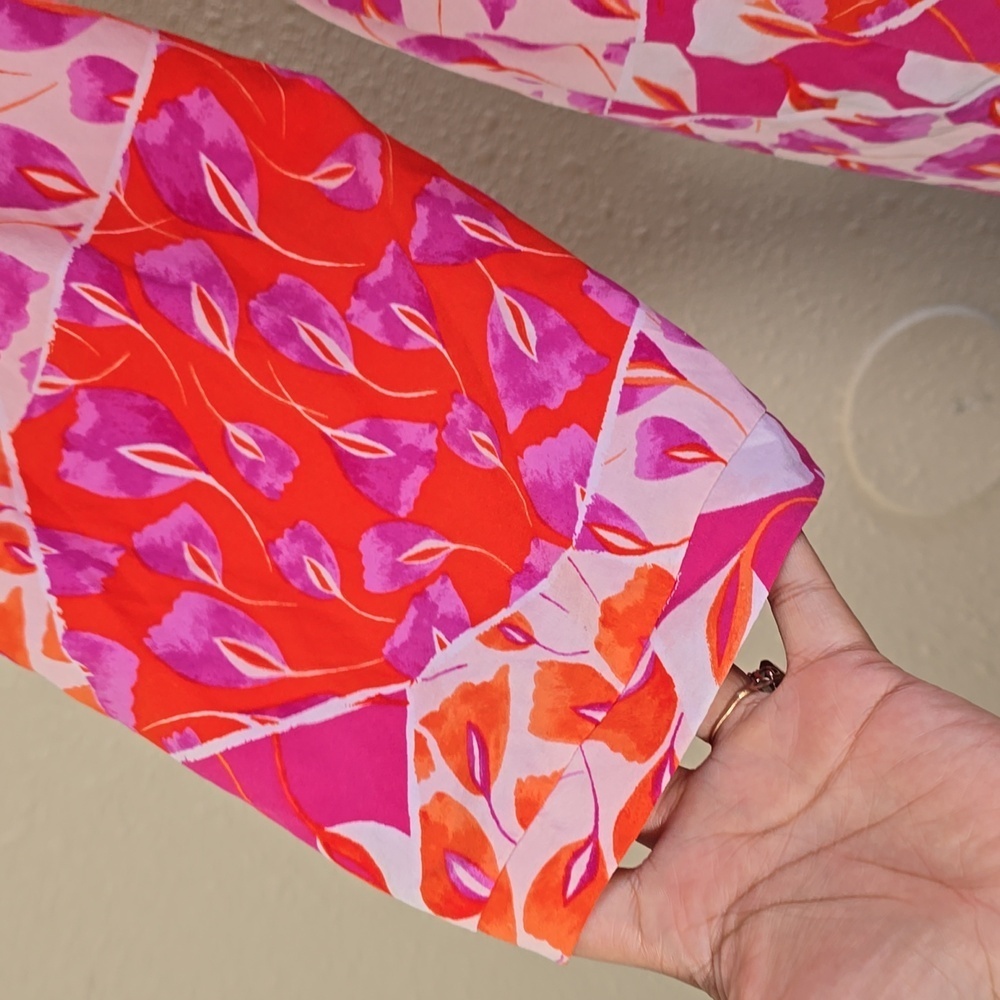 Natori Floral Print Mini Robe - Picture 4 of 10